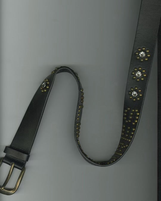 Pleasures Leather Studded Belt
