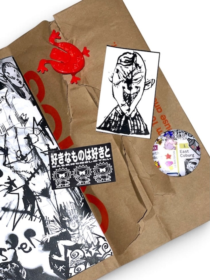 Sun (c) x Bootleg Comics Coles Bag Zine