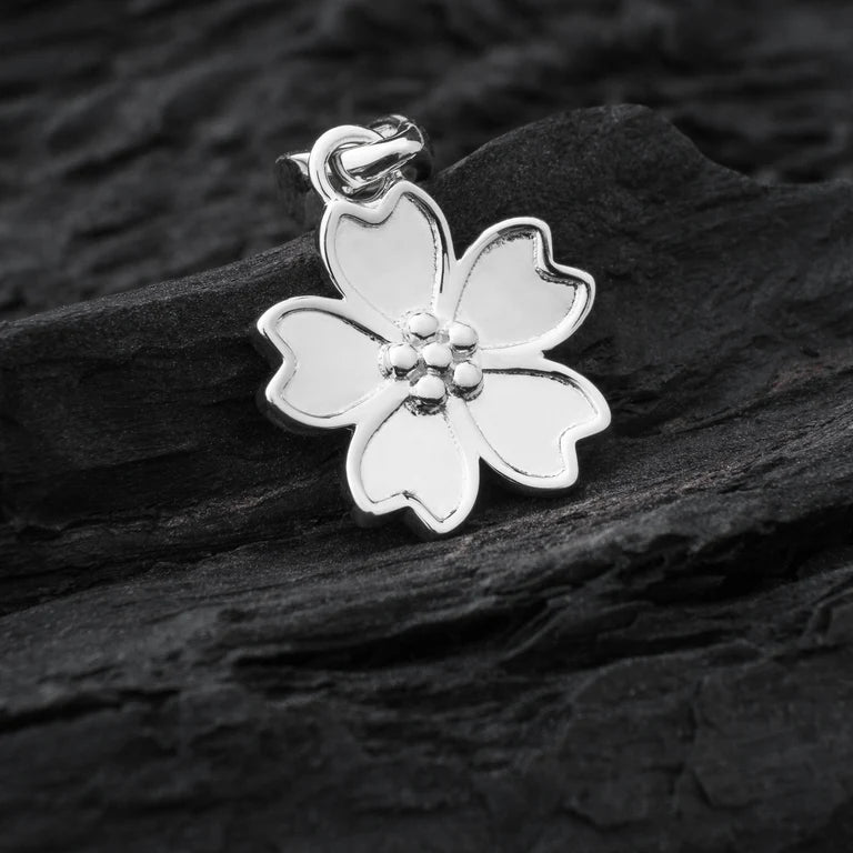 Tachibana Co. Silver Cherry Blossom Amulet