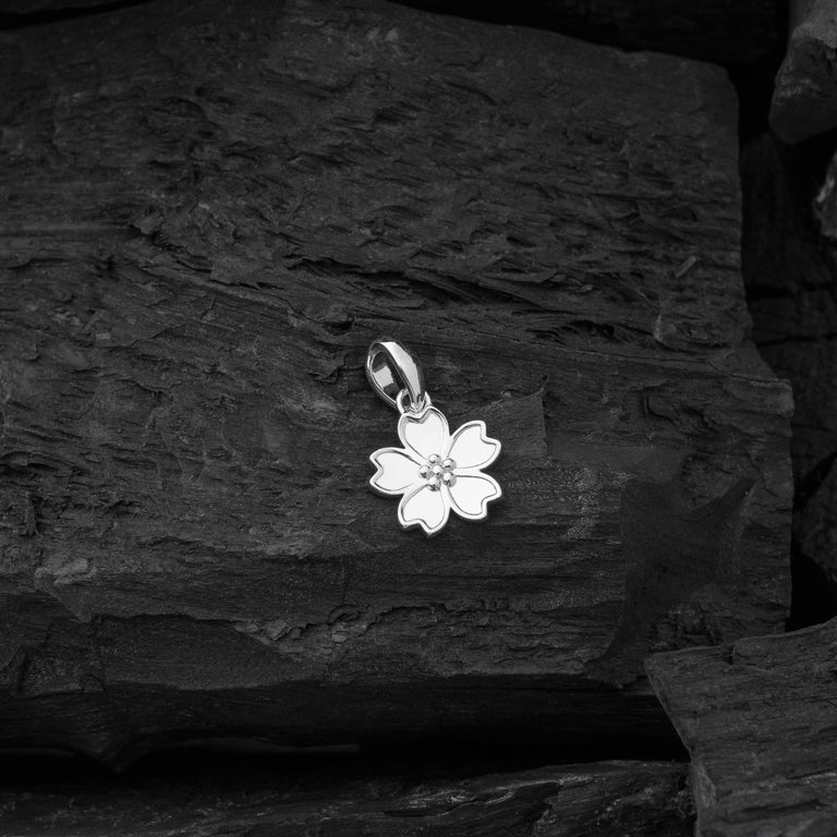 Tachibana Co. Silver Cherry Blossom Amulet