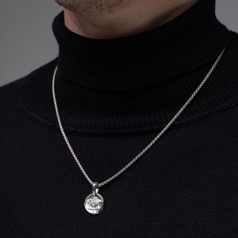 Tachibana Co. Silver Tachibana Kamon Amulet