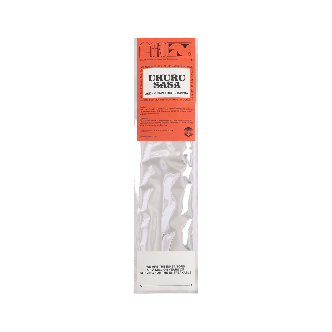 Agaric Fly Uhuru Sasa Incense