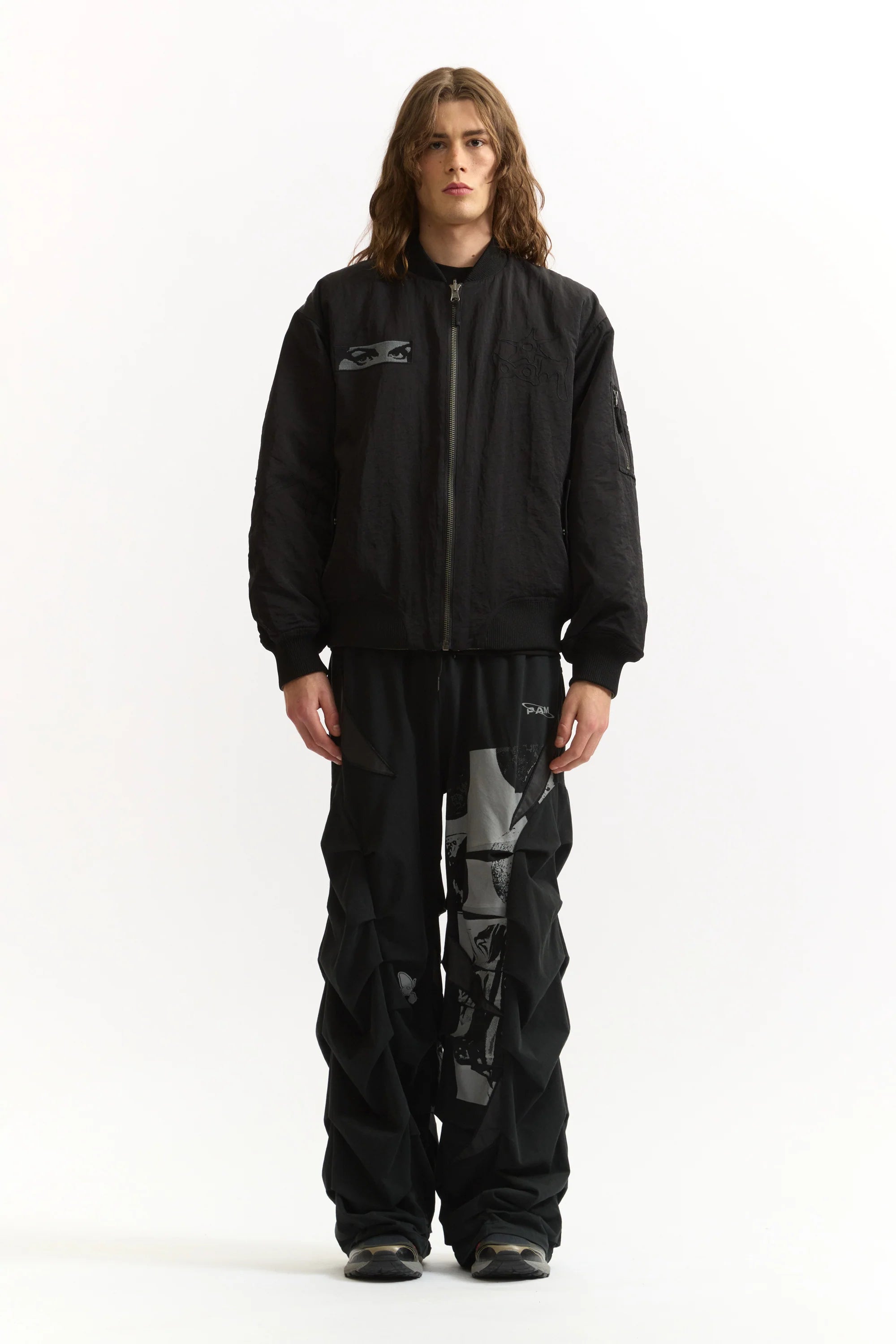 PAM Urchin Spike Reversible Bomber Jacket
