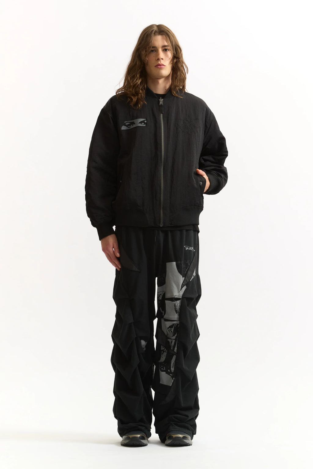 PAM Urchin Spike Reversible Bomber Jacket