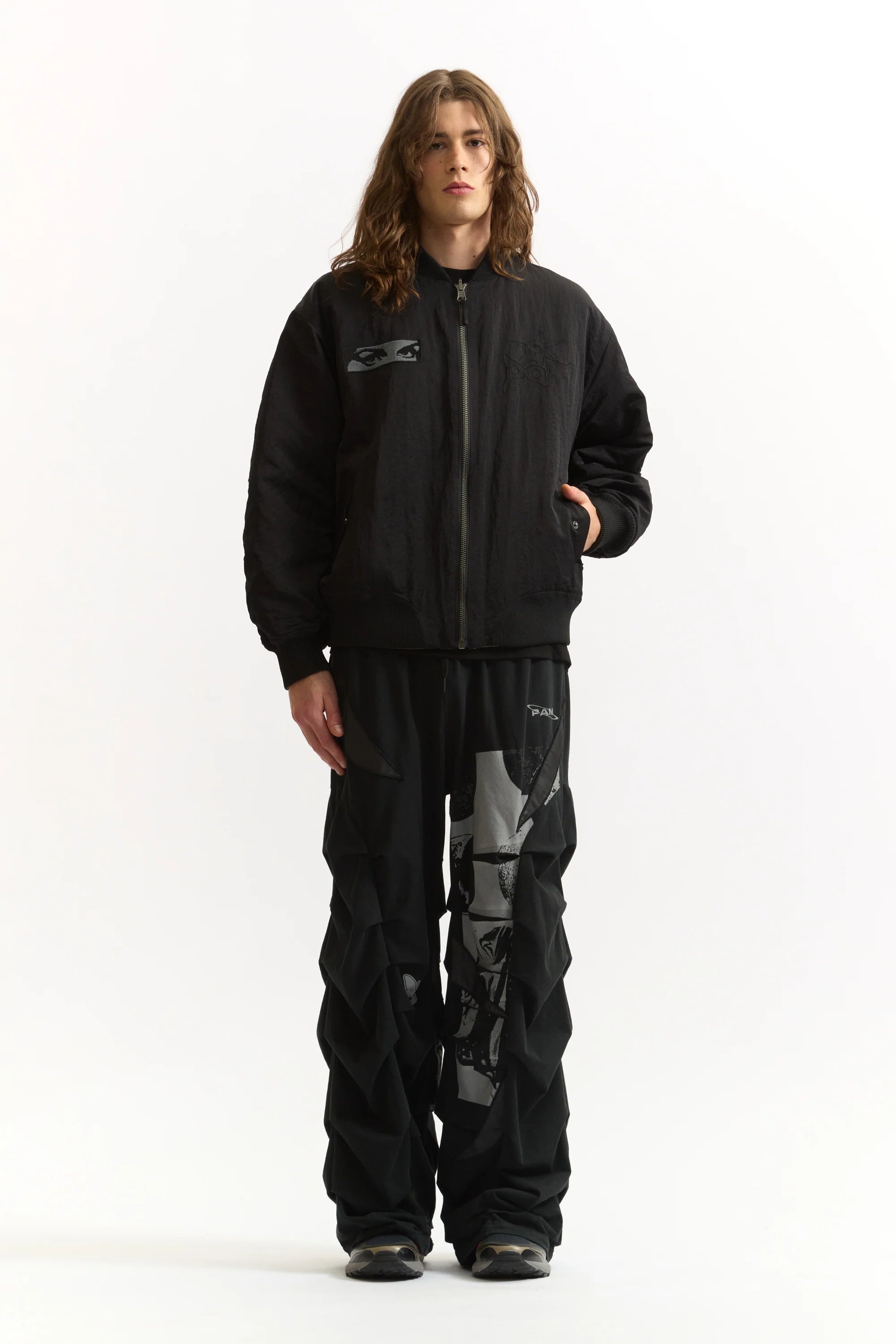 PAM Urchin Spike Reversible Bomber Jacket