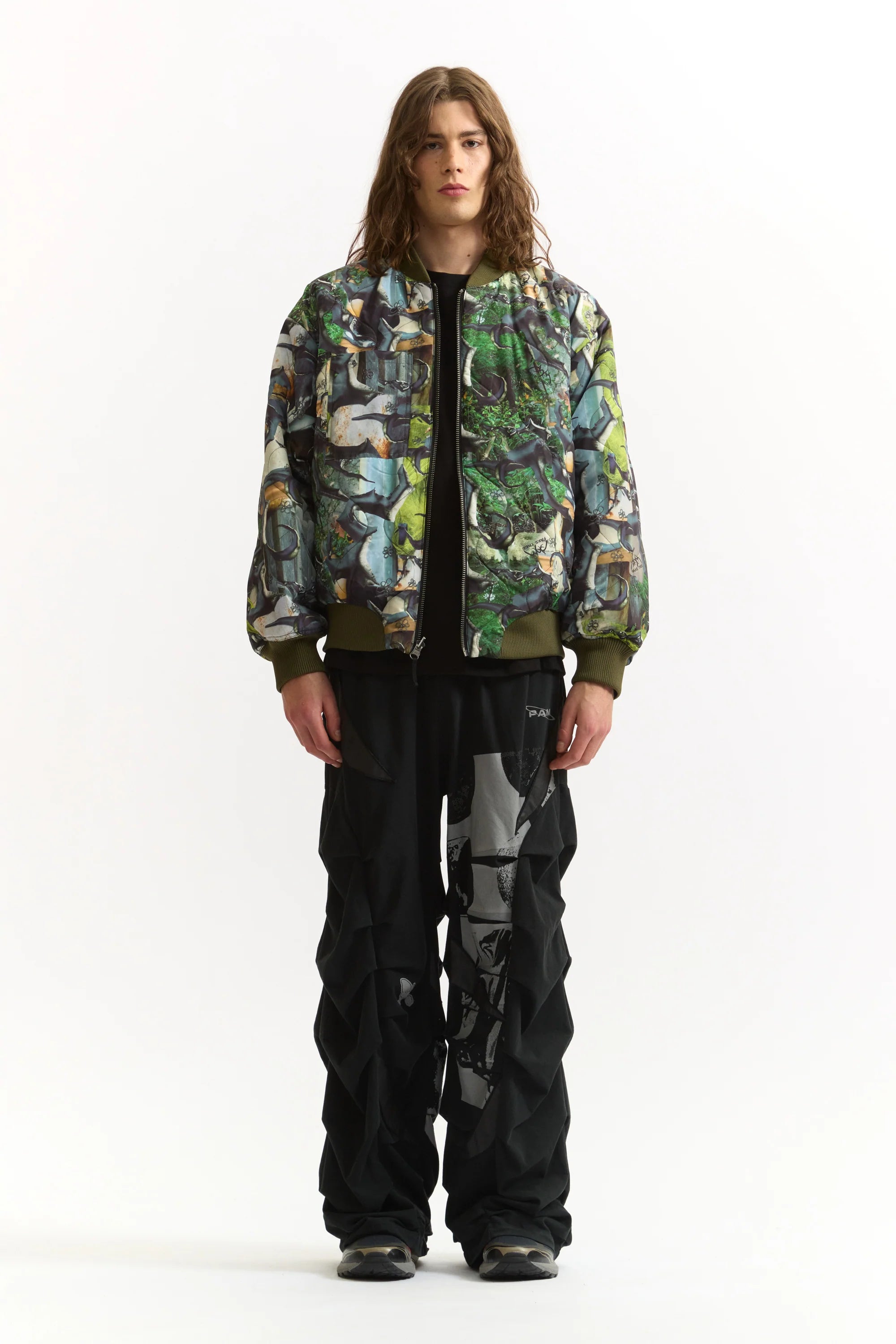 PAM Urchin Spike Reversible Bomber Jacket
