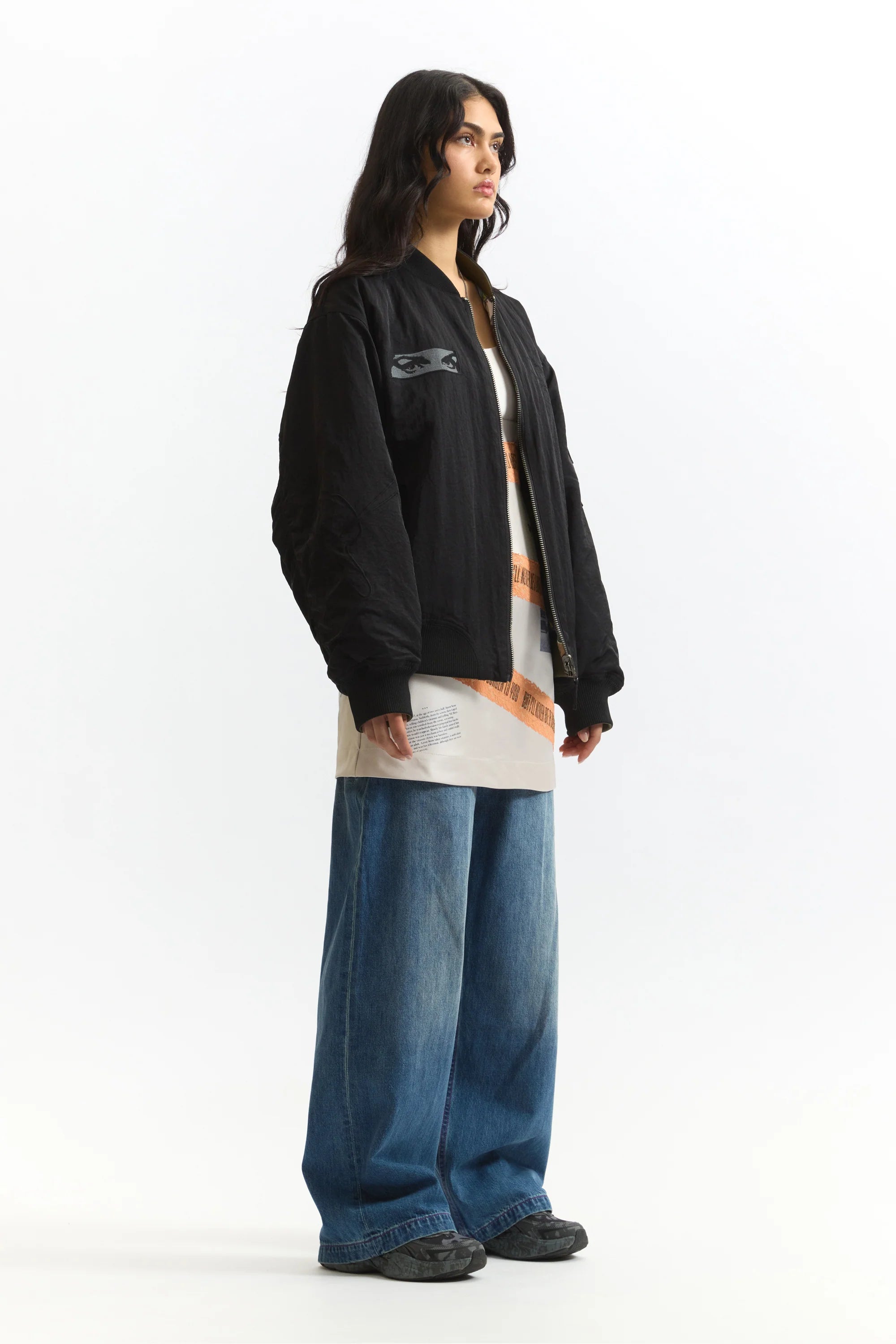 PAM Urchin Spike Reversible Bomber Jacket