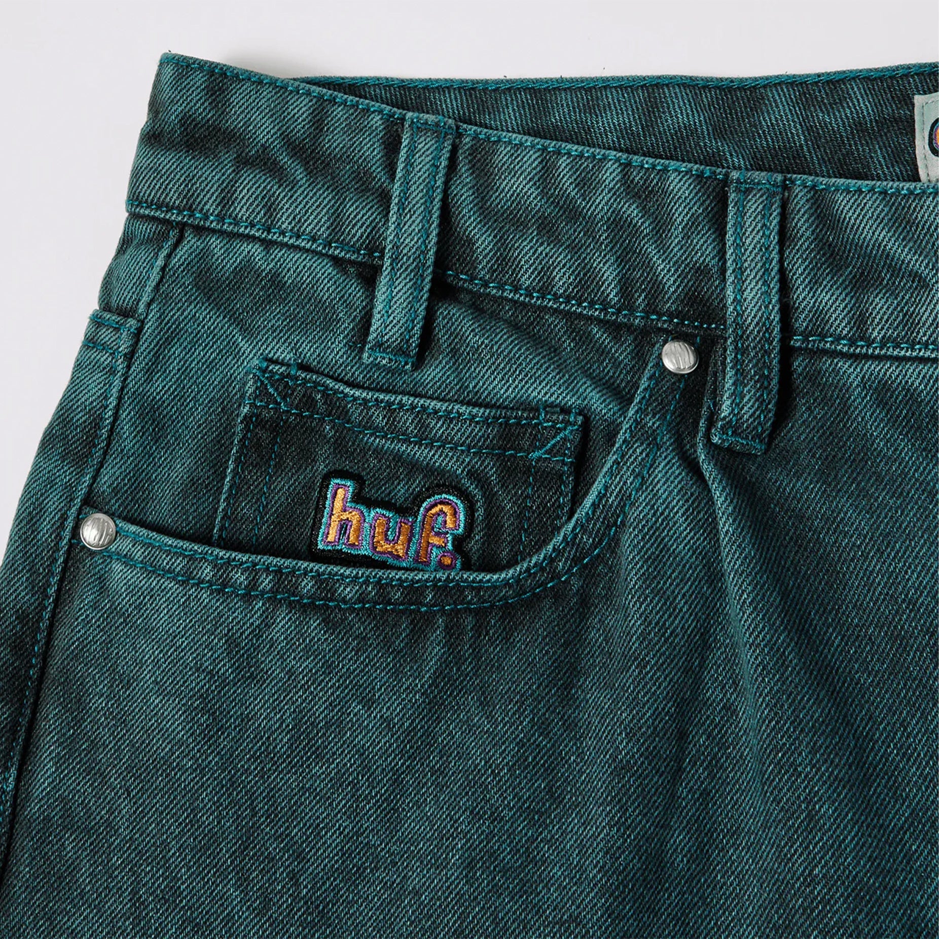 HUF Cromer Washed Denim Pants [Sea Green]
