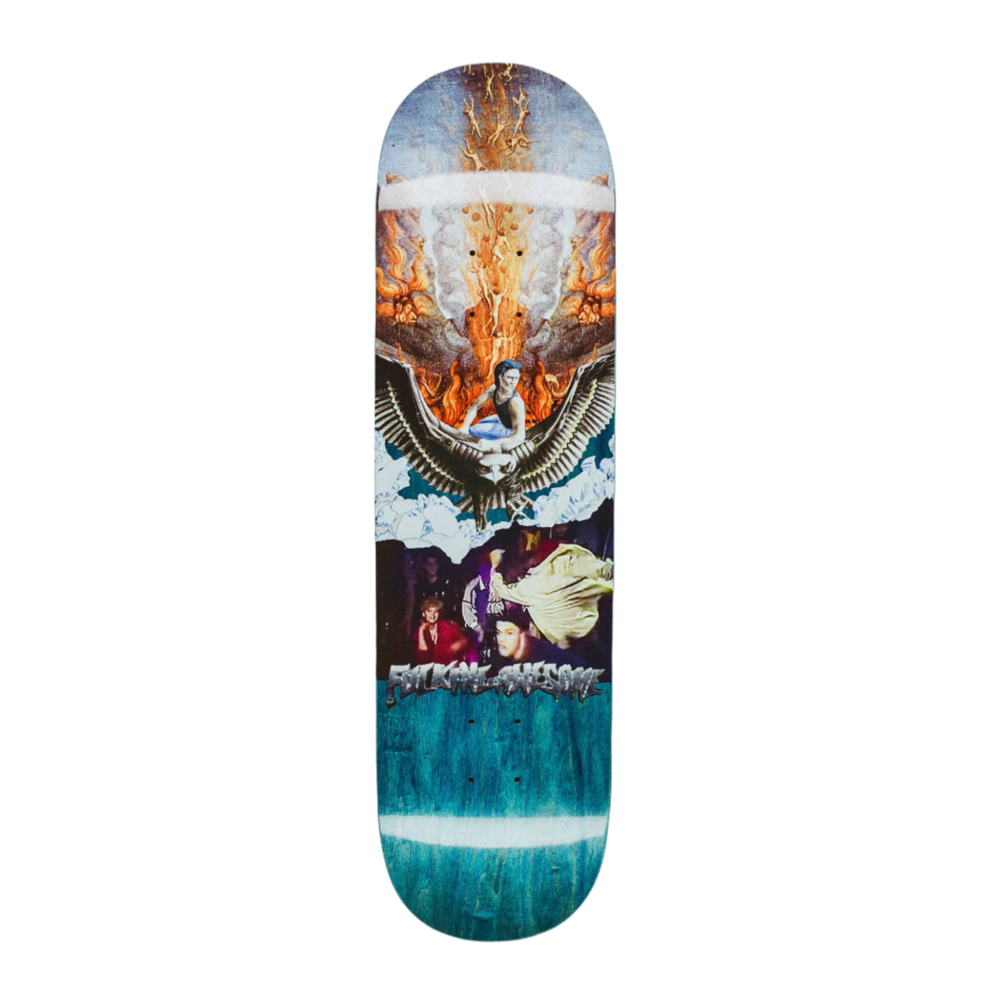 FA Berle Kick In Face Shape 1 Skateboard Deck 8.5"