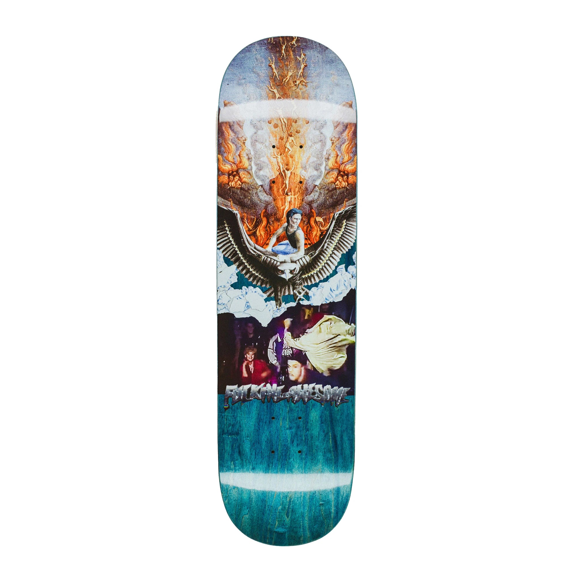 FA Berle Kick In Face Shape 1 Skateboard Deck 8.5"