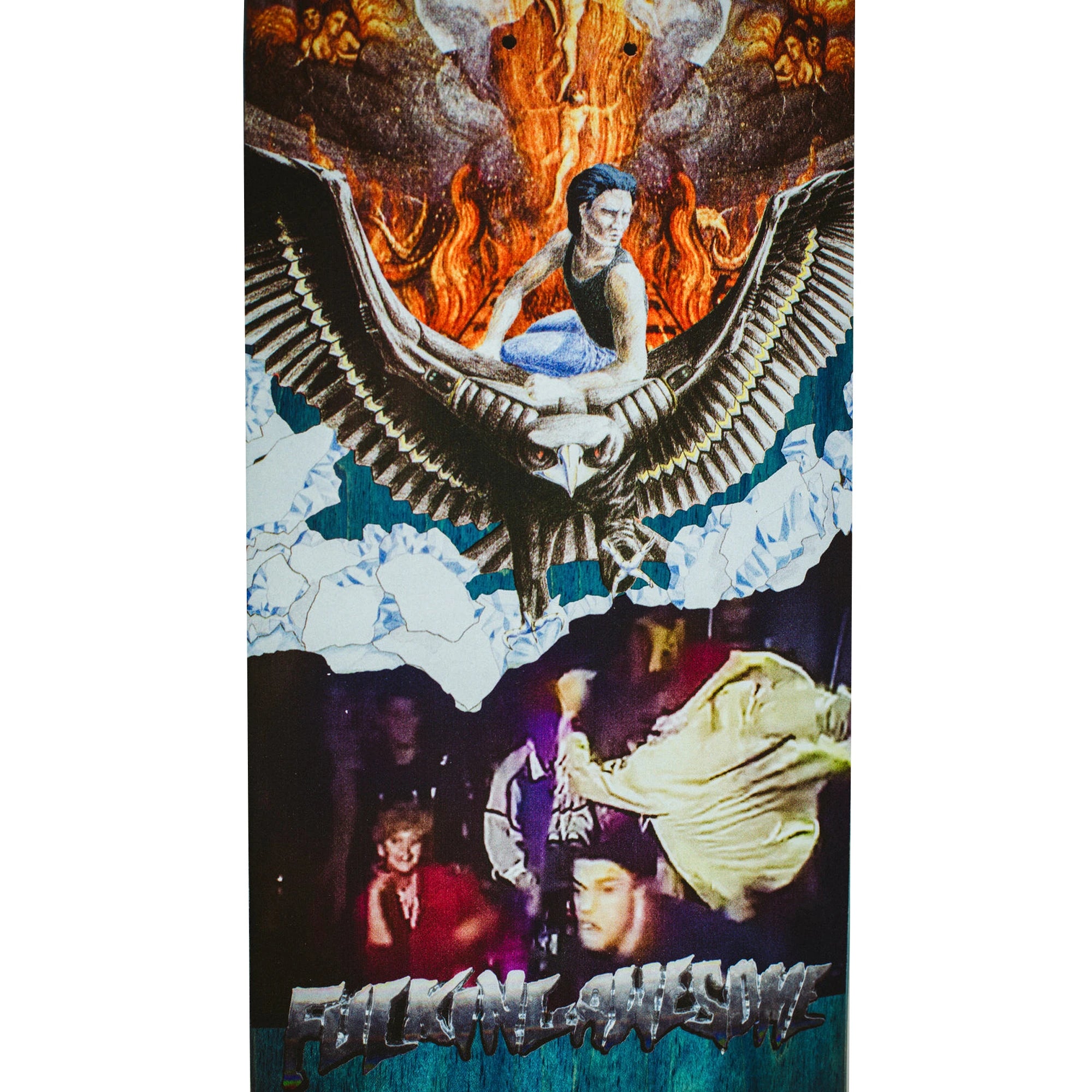FA Berle Kick In Face Shape 1 Skateboard Deck 8.5"