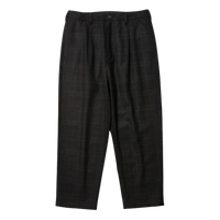 Evisen Wool Bohemian Pants [Black Plaid]