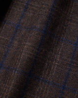 Evisen Wool Bohemian Pants [Black Plaid]