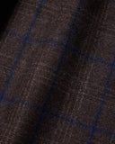 Evisen Wool Bohemian Pants [Black Plaid]