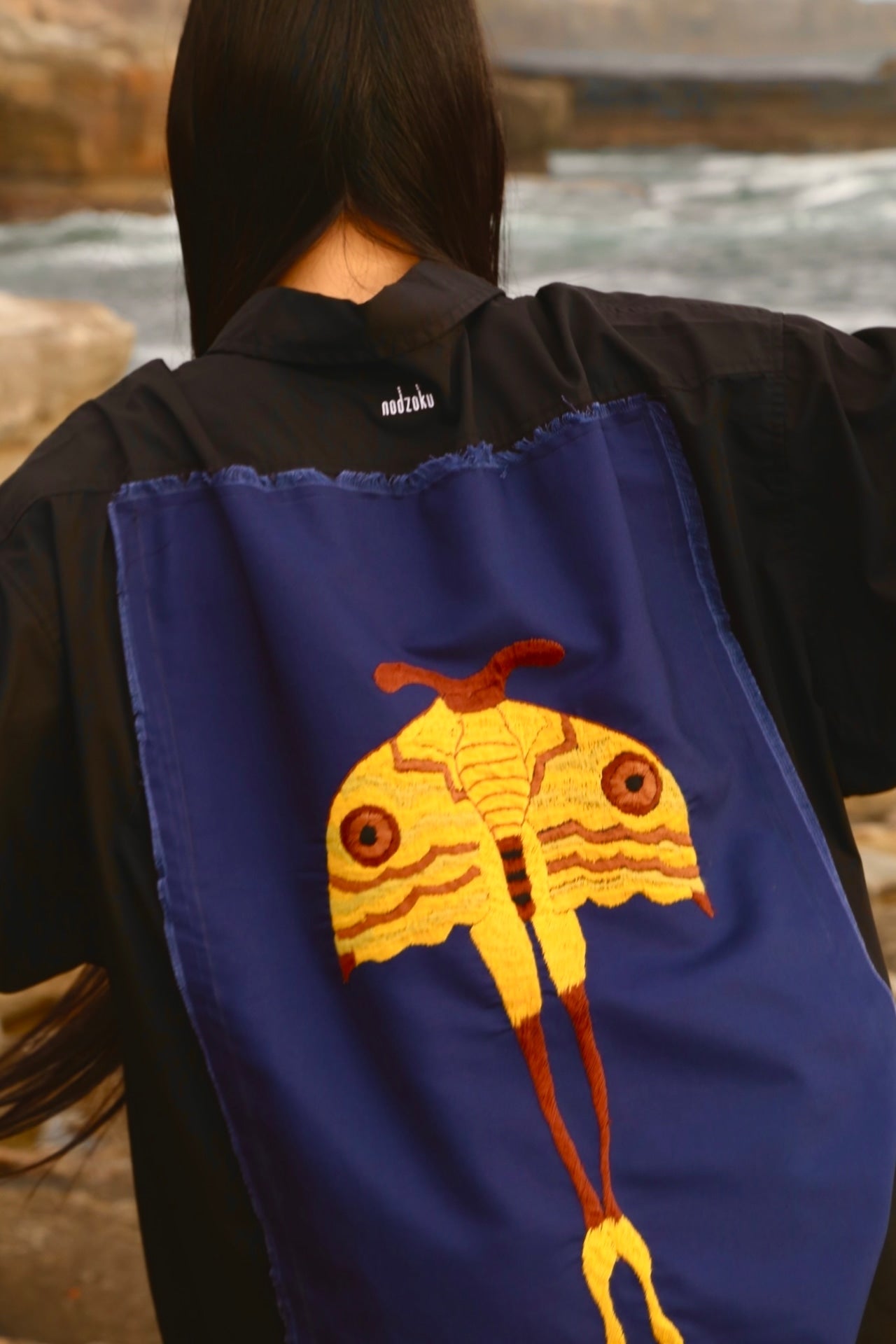 Nodzoku Lily's Embroidery Shirt
