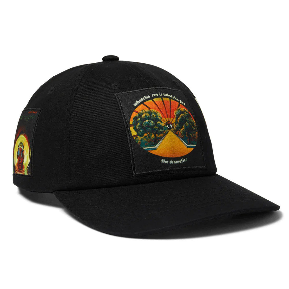 HUF Stax Patches Snapback [Black]
