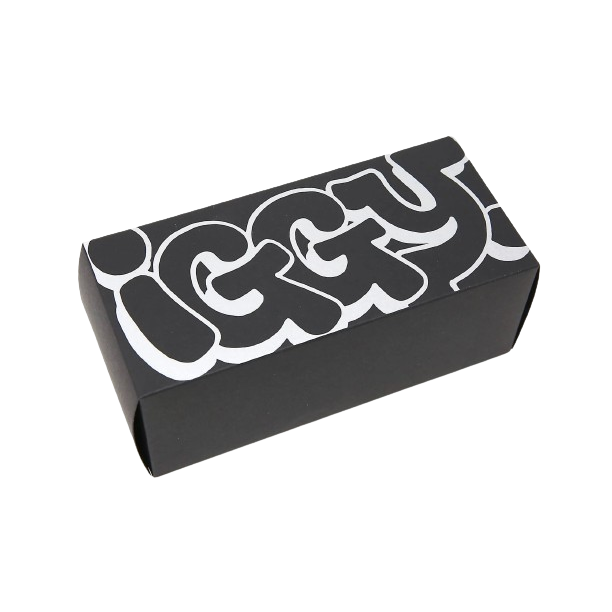 iggy x Crap Eyewear The Lucid Blur | Black Bio/Grey