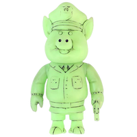 StrangeLove Pig / Green Glow / Vinyl Toy - Signed