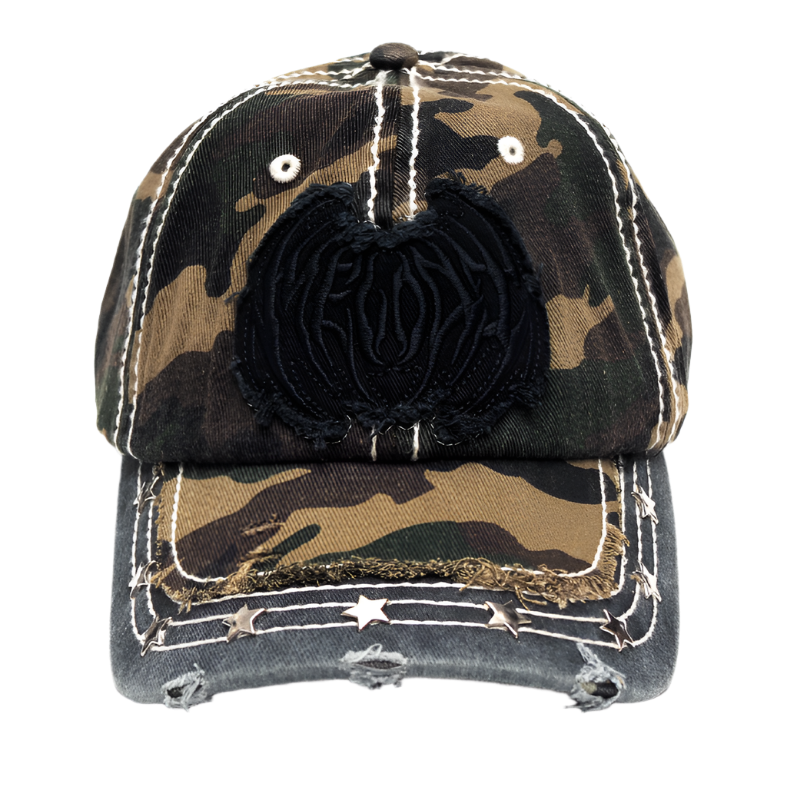 EC Melodi Camo Star Studded Hat – Dropouts EC Melodi Camo Star Studded Hat – Dropouts