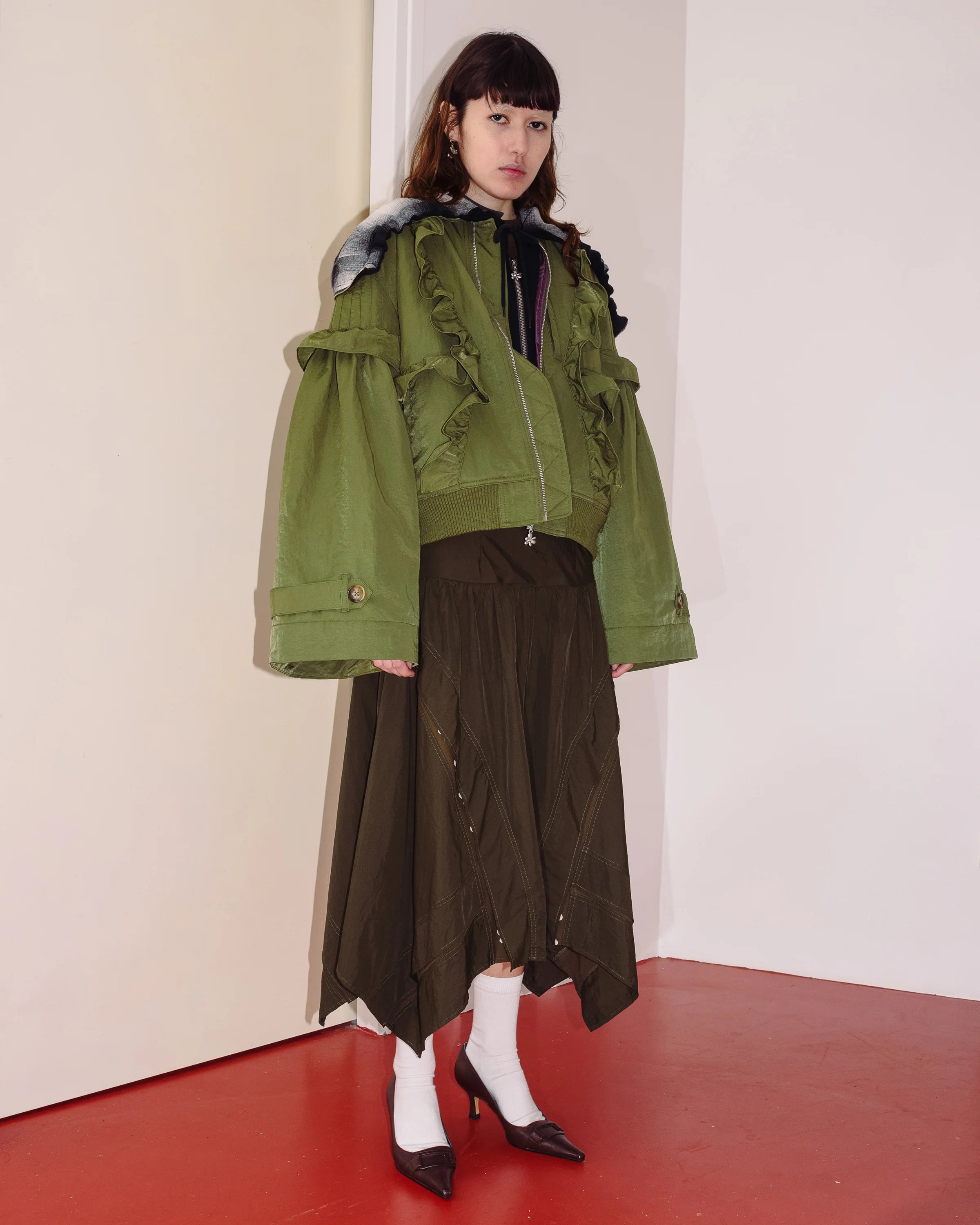 PAM Thistle Frill Bomber
