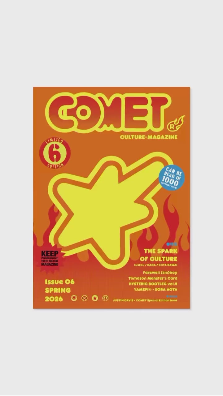 COMET MAGAZINE Issue 06 (Spring 2026) - Tokyo Street Culture & Fashion Zine