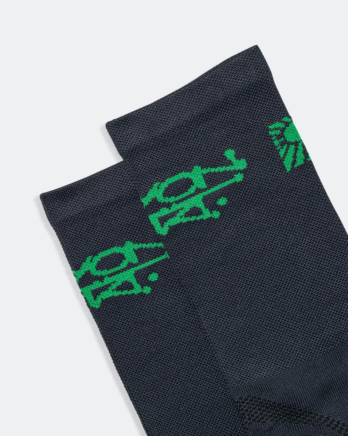 Rayon Vert Problem Socks [Golgotha Black]