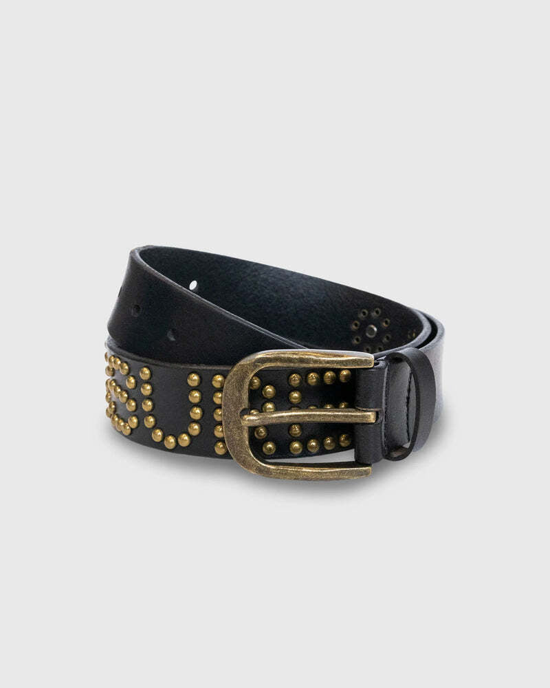 Pleasures Leather Studded Belt