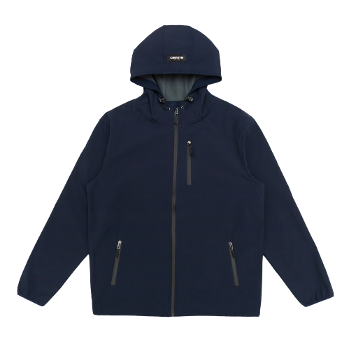 Chrystie NYC OG Logo Soft Shell Jacket | Navy