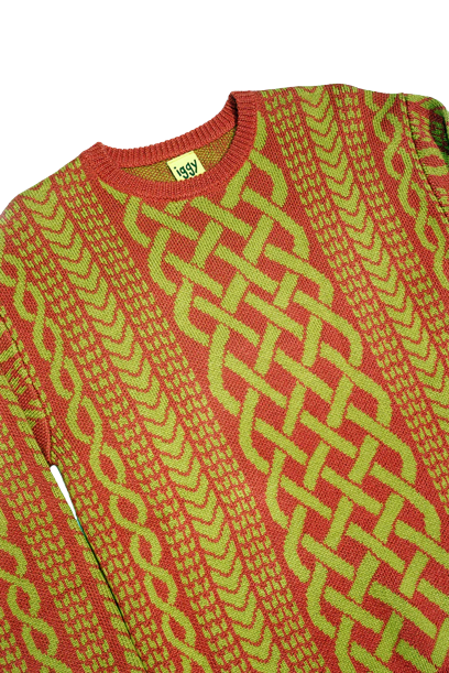 iggy NYC Drawn Cableknit | Mustard